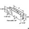 Prime-Line 1-1/8 inch Steel Ball Bearing Sliding Door Tandem Roller Assembly, F-Tab for Merzon (Single Pack) D 1908 - alternate 2